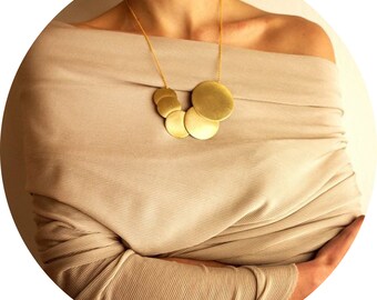 Geometric Bubbles Necklace