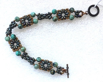 Bracciale Darian in turchese africano