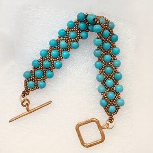 Turquoise Beaded Bracelet