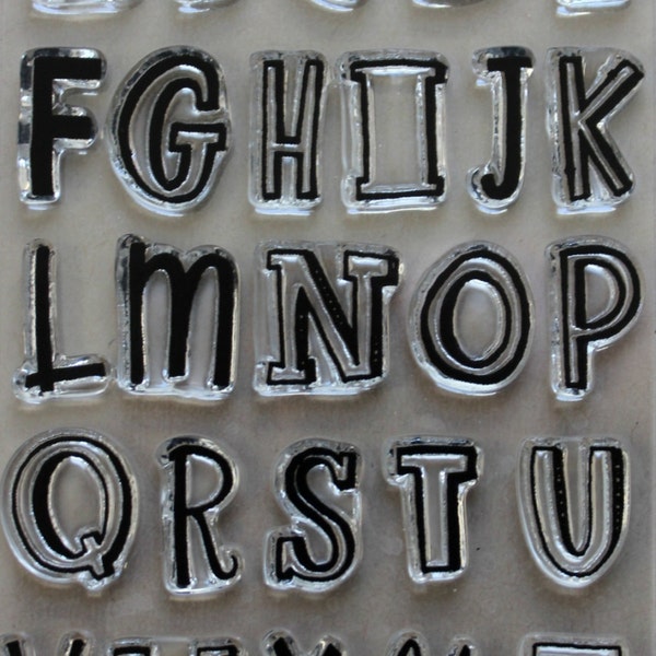 Documented Faith "Alphabet" Clear Stamp Set