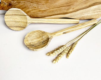 Natural wooden spoon, cooking, serving, kitchen accessories, wooden kitchen utensils