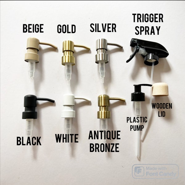 28mm Soap Dispenser Pump Lid: Stainless Steel, Plastic, or Trigger Spray, Bottle pump