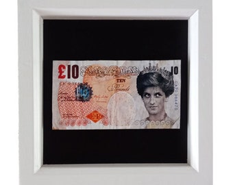 10x Banksy Princess Diana Replica Tenner's Di-faced Ten Pound