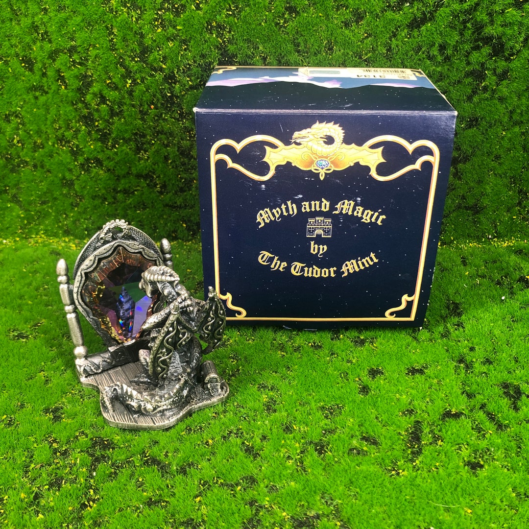 Reflections 3134 - Dragon in Mirror Myth & Magic Collectible by