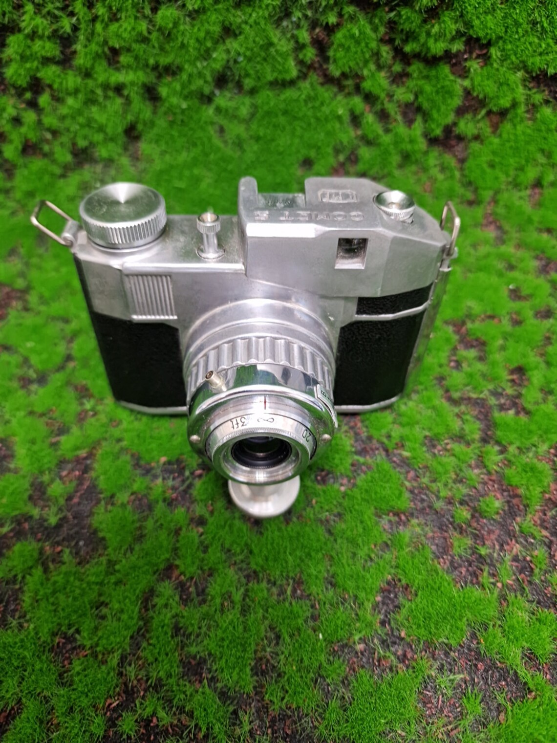 Vintage Bencini Milano Comet S 127 Film Camera - 1950s Italian Prop, foto 2 di 5