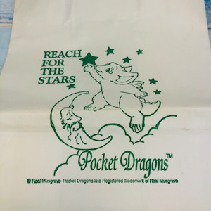Pocket Dragons  Paper bags  35x22x15  Real Musgrave very  hard  to fine now