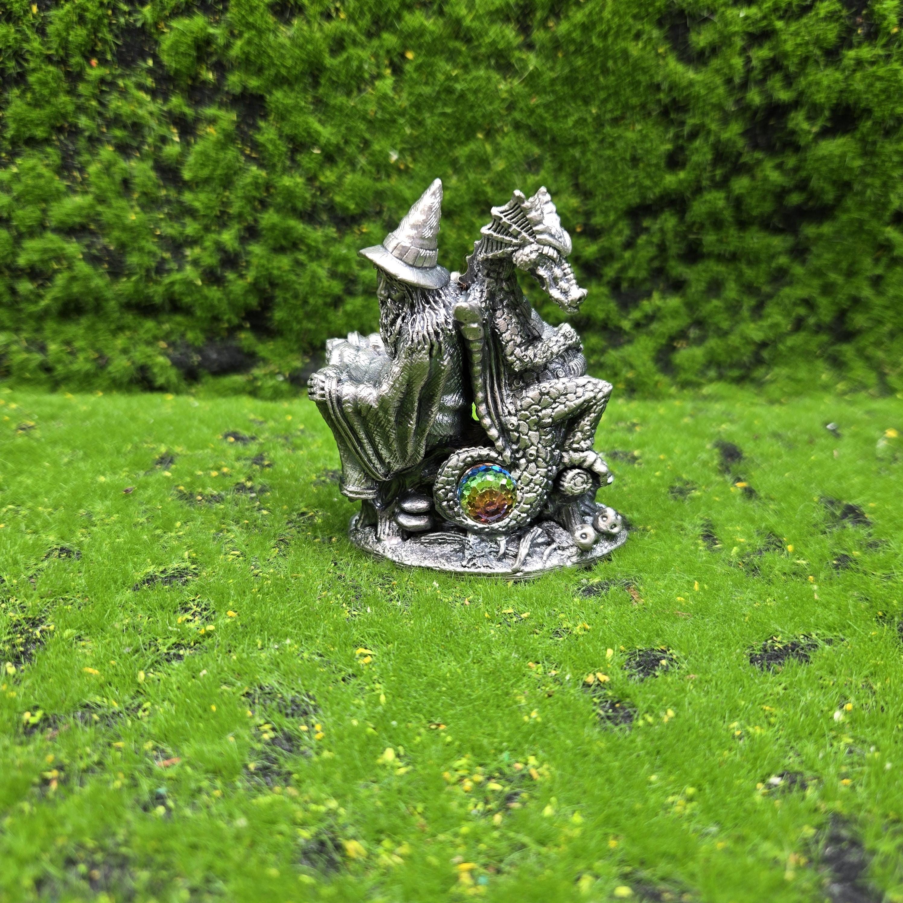 Tudor Mint Myth and Magic Pewter Figurine: Contemplation CC07 - Etsy