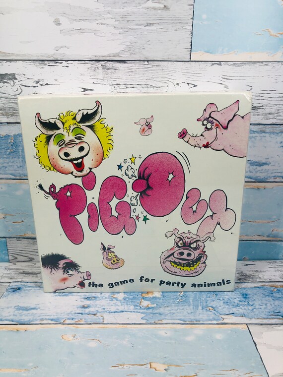 Pig Out Party Game 1992 Sealed Family Fun Etsy