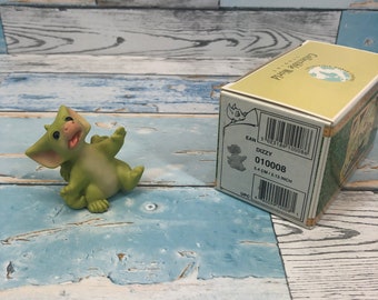 Pocket Dragons Dizzy    2000 With Box & Base Label, by Real Musgrave NIB Falling over  very  Cute  ,christmas,xmas,gift,present,Plus booklet