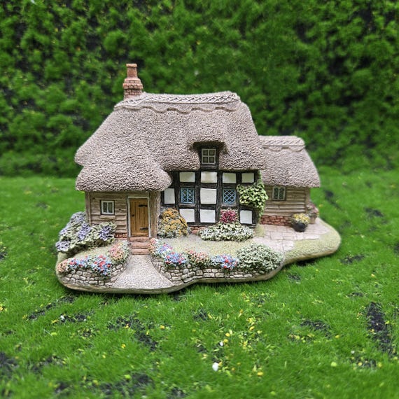 Lilliput Lane Foxglove Field Rooms Cottage Boxed Collectors Club