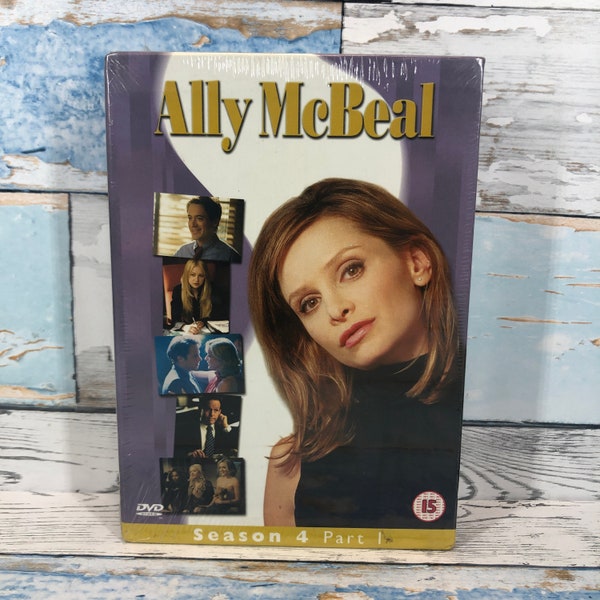 Ally McBeal - Season 4 Part 1 Calista Flockhart 2002 New DVD Top-quality