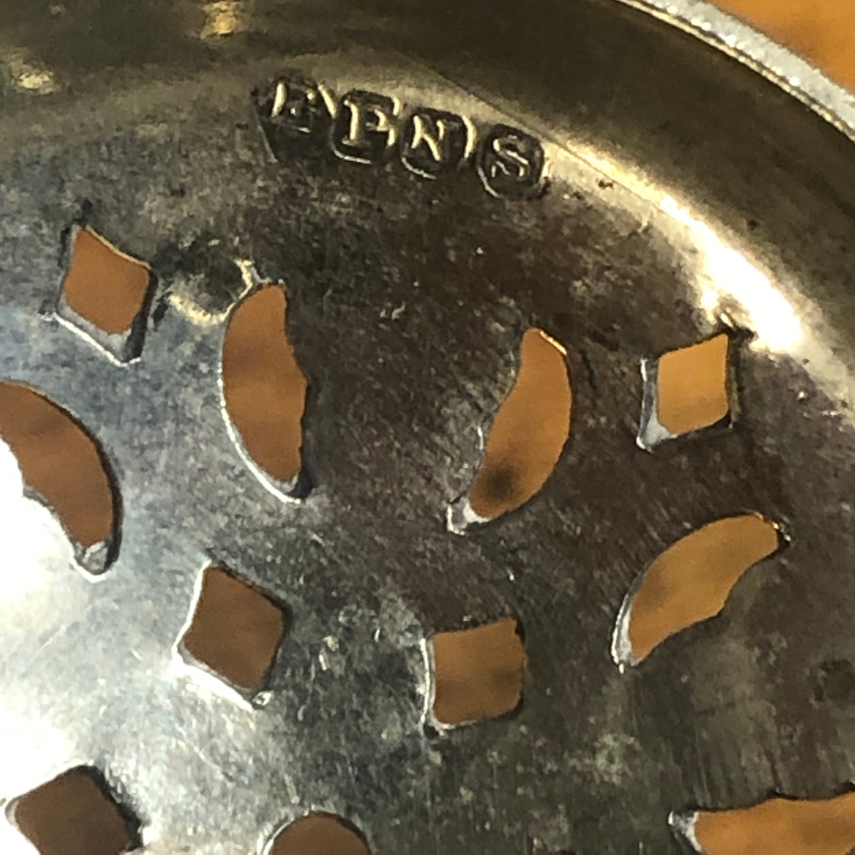 Vintage EPNS Tea Leaf Strainer/ Sugar Sifter Spoon/ Ladle Etsy