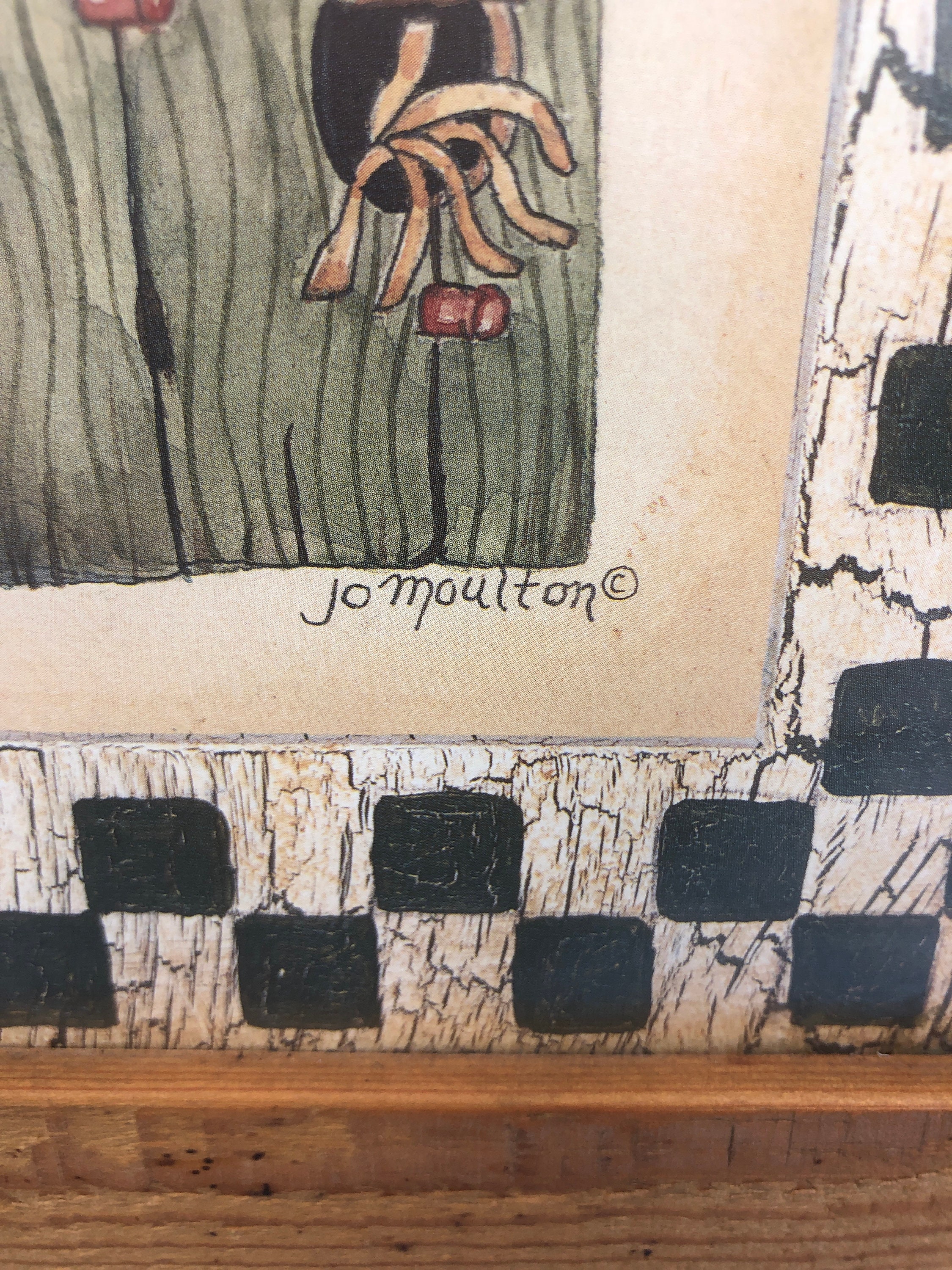 Jo Moulton アートプリント 絵画 EGGS 額縁付き Jo Moulton Art Print Wooden Frame Home Sweet Home/eggs,farm