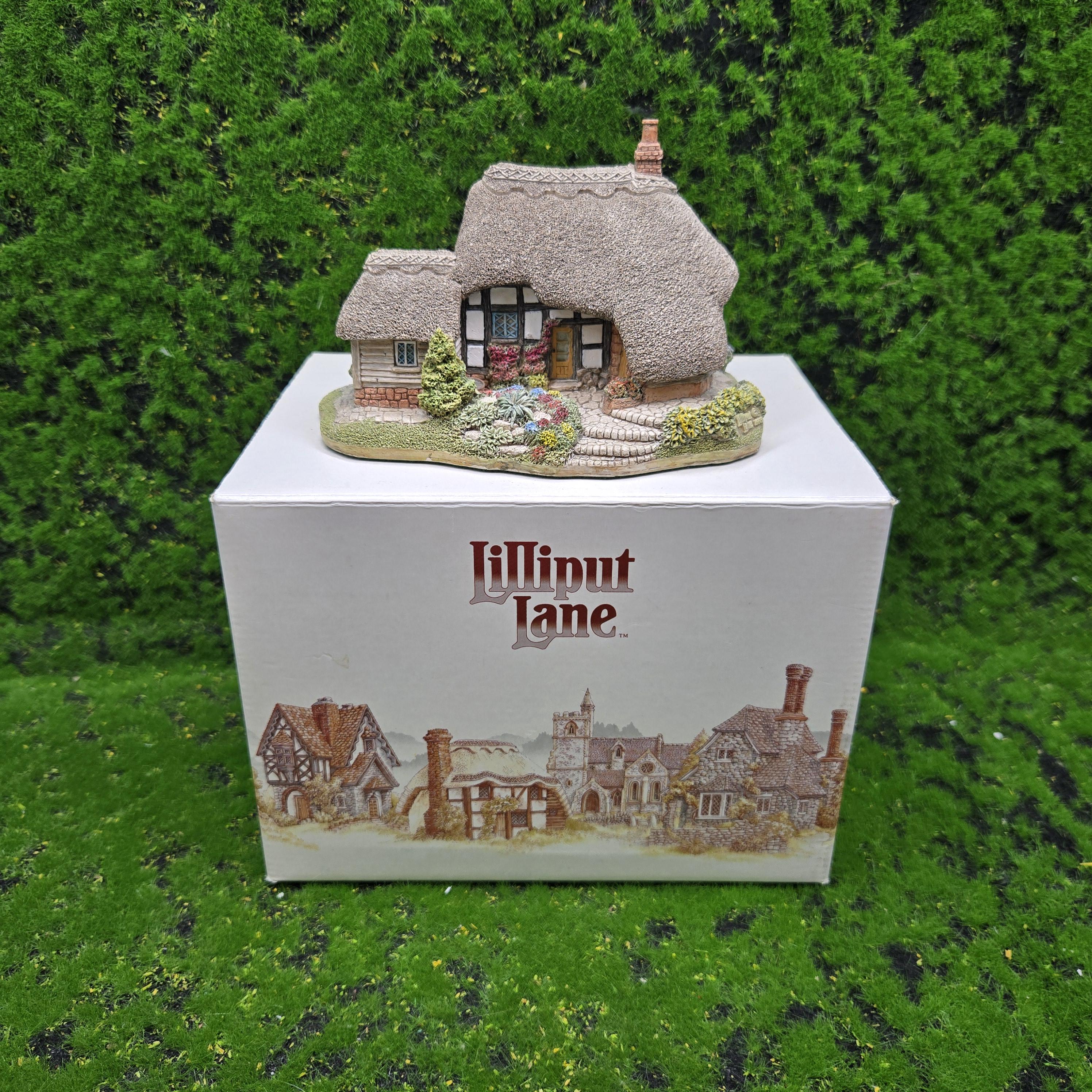 Lilliput Lane Foxglove Field Rooms Cottage Boxed Collectors Club