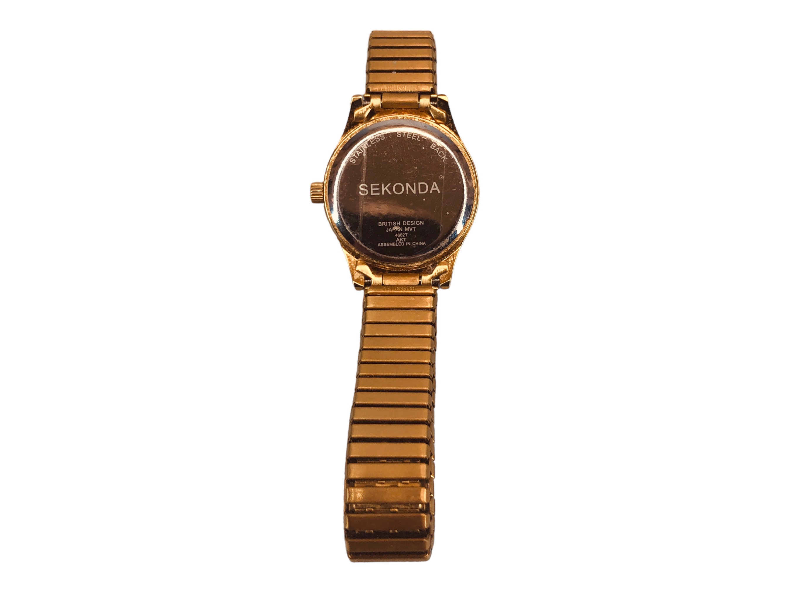 Sekonda watch stainless steel back sale