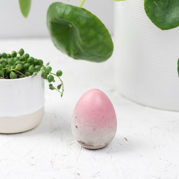 Coloured Concrete Easter Eggs Decorative Eggs Unique Etsy UK