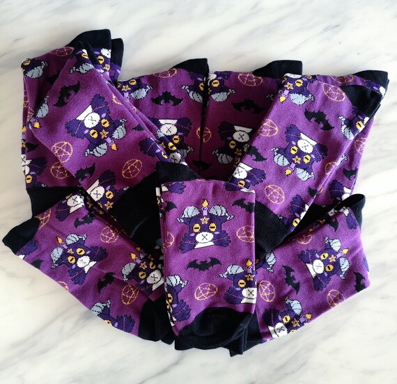 Baphomet socks cute satan knitted socks