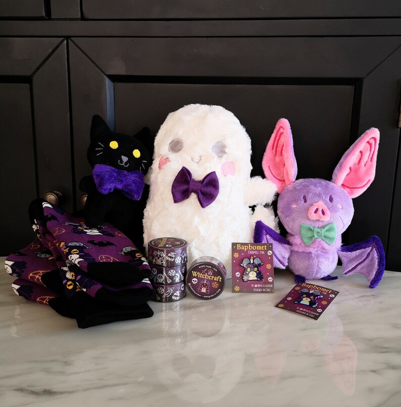 Ghost handmade plush / Halloween kawaii fluffy plushie MADE | Etsy