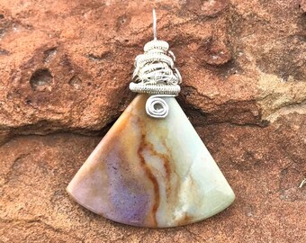 Agate Crystal Pendant, Wire Wrapped Crystal Pendant, Crystal Jewelry, Wire Wrapped Crystals, Agate Necklace, Crystal Pendants,