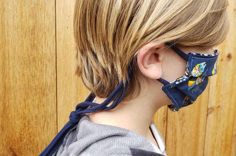 Child Size Face Mask Cloth Face Mask Comfortable Face Mask Etsy