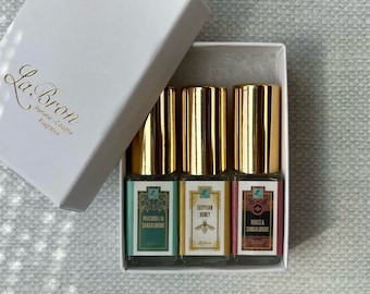 Perfume Sample Set – Choose 3 or 6 Hand-Blended 5ml Sprays | LaBron® Artisan Perfumer