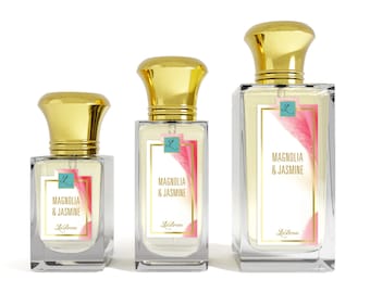 Magnolia & Jasmine Eau de Parfum: Natural Floral Fragrance