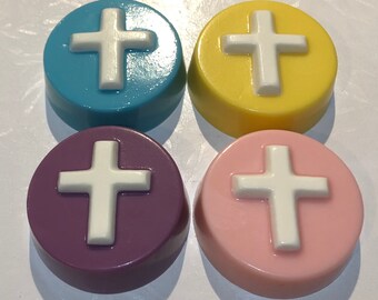 CROSS CHOCOLATE Covered OREOS®/12 Count/Easter Cookie/Baby Christening/Baby Shower Favor/Baby Naming/Baptism Favor/Wedding Favor/