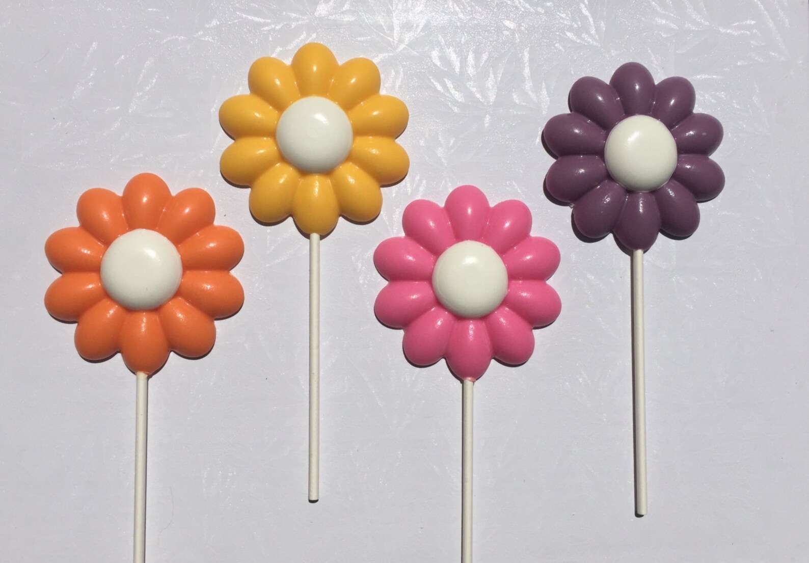 CHOCOLATE DAISY FLOWER Lollipops/12 Count/teacher Gifts/thank Etsy