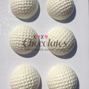 GOLF BALL Cupcake TOPPER/24 Count/Golf Outings/Golf Tournament/Father's Day/Retirement Party/