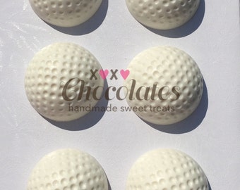 GOLF BALL Cupcake TOPPER/24 Count/Golf Outings/Golf Tournament/Father's Day/Retirement Party/