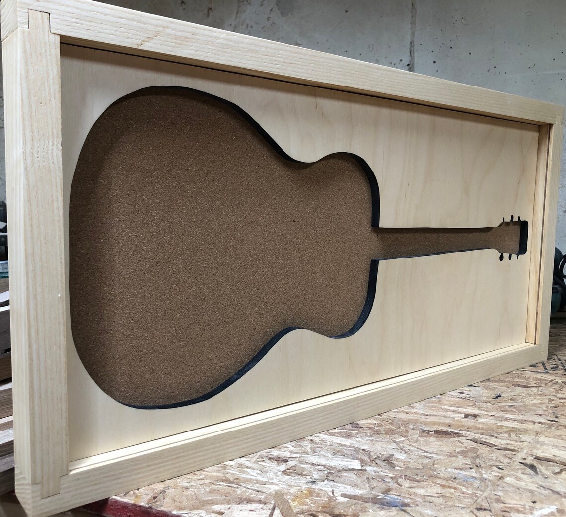 Hard Rock Cafe Inspired Pin Display Shadowbox acoustic Etsy