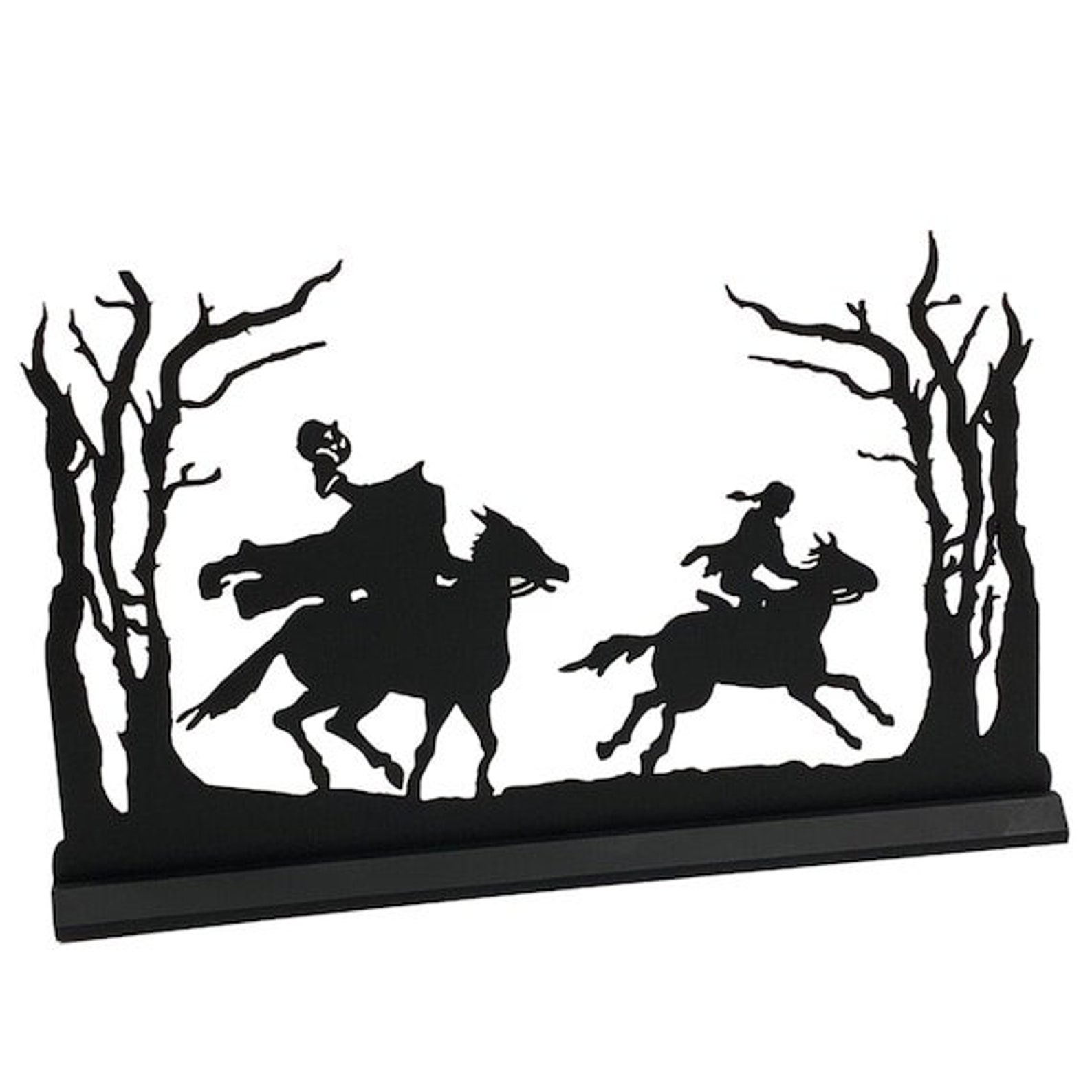 Headless Horseman and Ichabod Crane Inspired Shadow Box Display, Wall ...