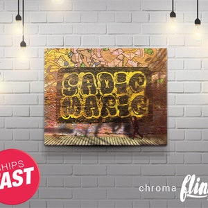 Personalized Graffiti Name Wall Art - Custom Wall Canvas Art - Wall Decor - Wall Canvas - Canvas Art - 16x20