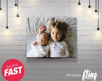 Send Us Your Photo Custom Wall Art - Custom Wall Canvas Art - Wall Decor - Wall Canvas - Canvas Art - 16x20