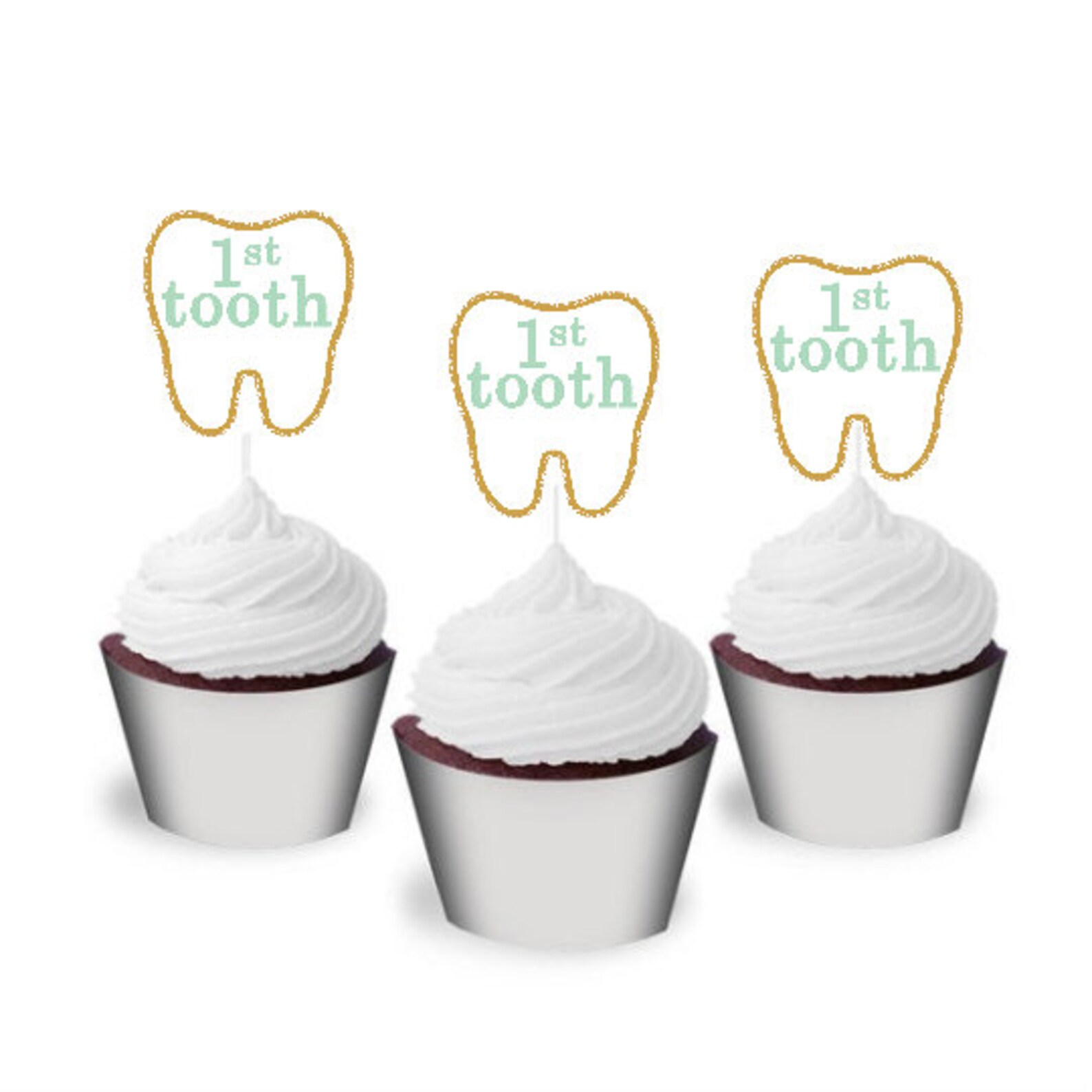 First Tooth Banner Digital and Printable - Etsy