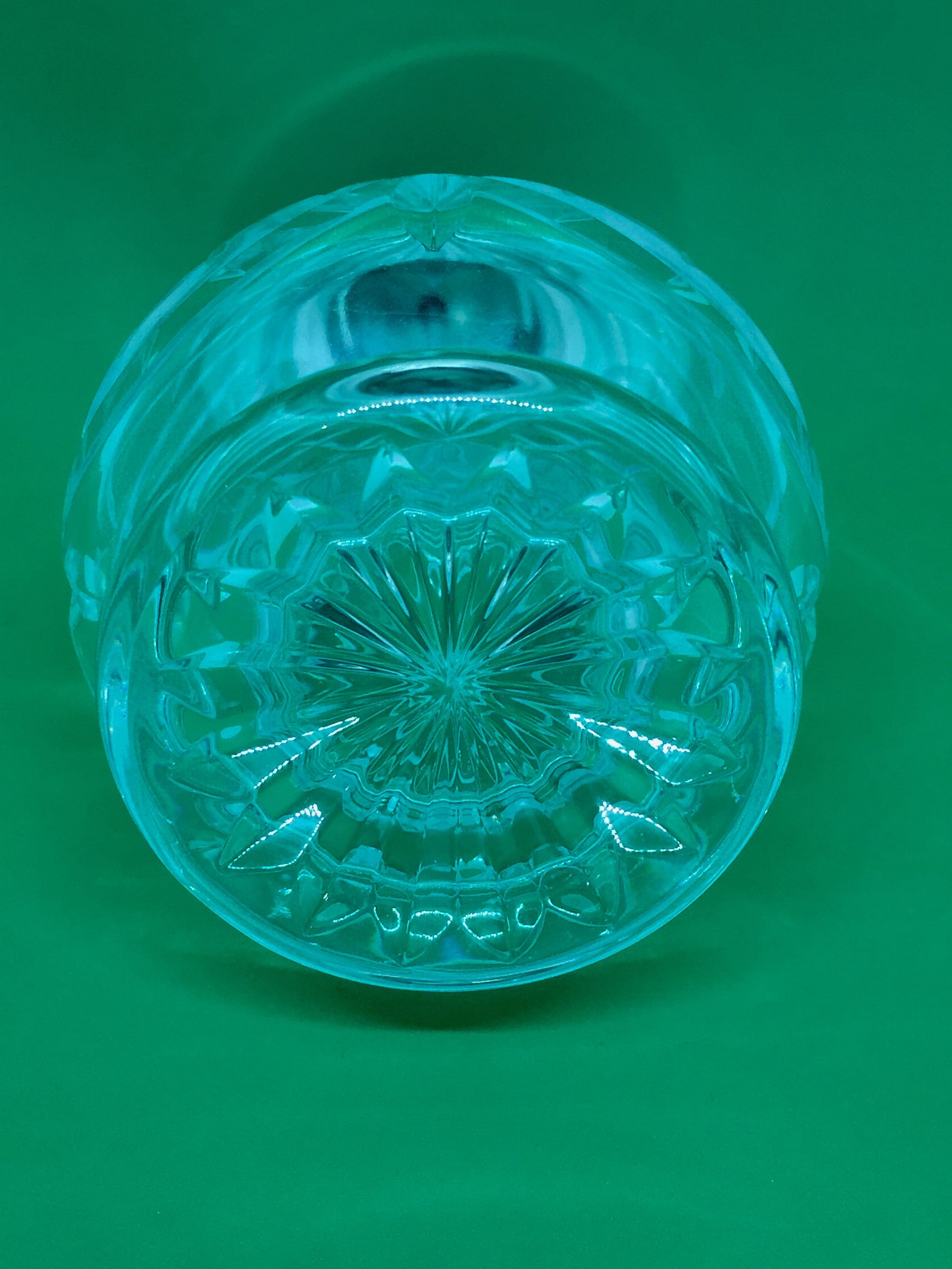 Vintage Cut Crystal Sugar shaker with silver plated lid Etsy