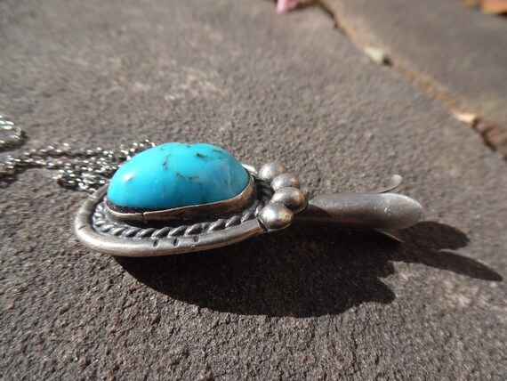 Turquoise pendant - image 4