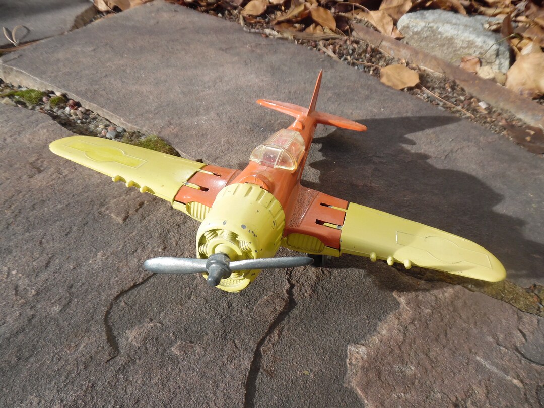 Hubley Metal Plane Etsy