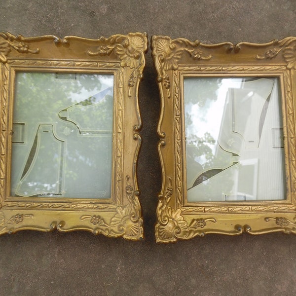 Gold Picture Frames Etsy
