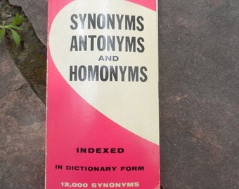 Synonyms book