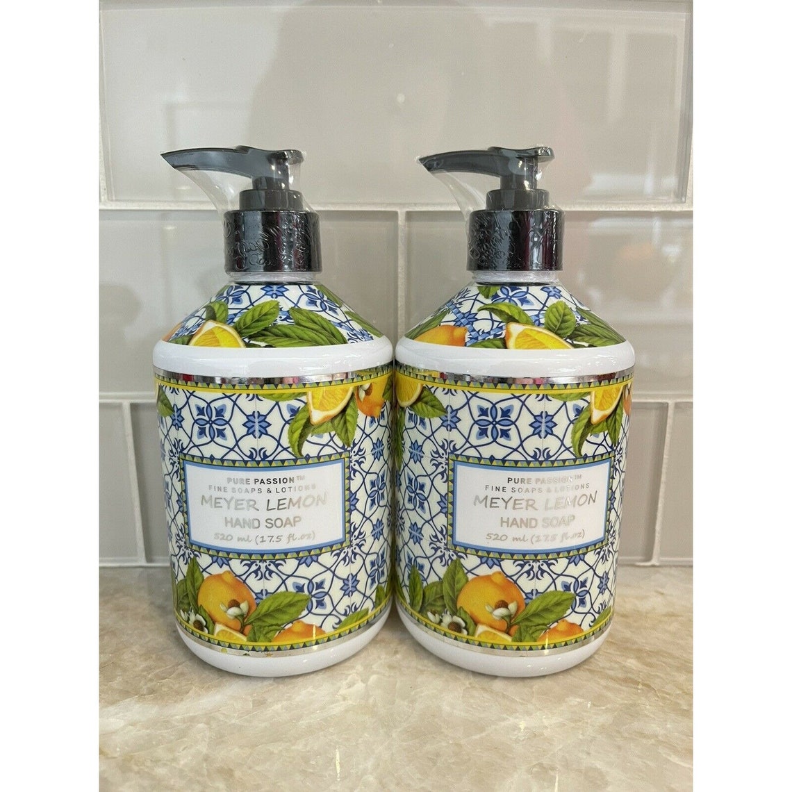 Rare 2 Pure Passion Meyer Lemon Hand Soap 17.5 fl oz 520ml Etsy