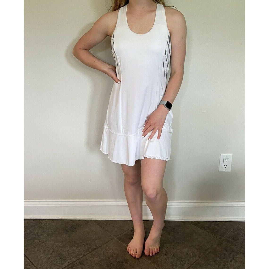 grey tennis dress