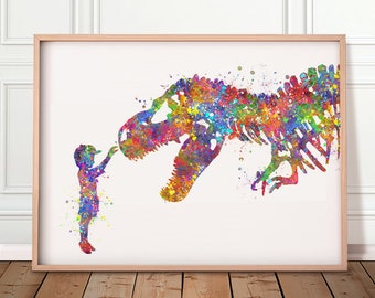 dinosaur prints nursery