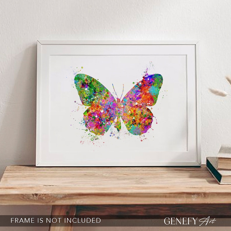 Butterfly Watercolor Print Butterfly Watercolor Art - Etsy