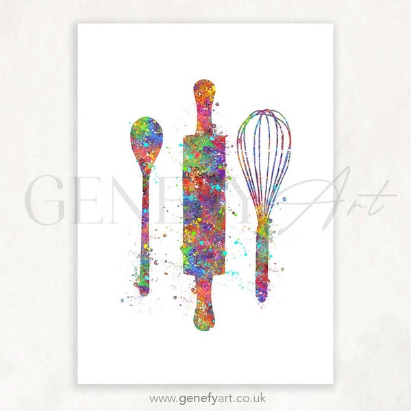 Utensils Art Etsy