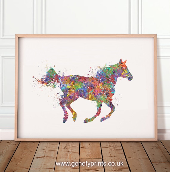 Pferd Aquarell Druck - Reiten Geschenk-Ideen - Geschenk für Reiter - Pferd Wandkunst - Home Decor Ideen - Haus Erwärmung Geschenk Pferd Aquarell Druck - Reiten Geschenk-Ideen - Geschenk für Reiter - Pferd Wandkunst - Home Decor Ideen - Haus Erwärmung Geschenk