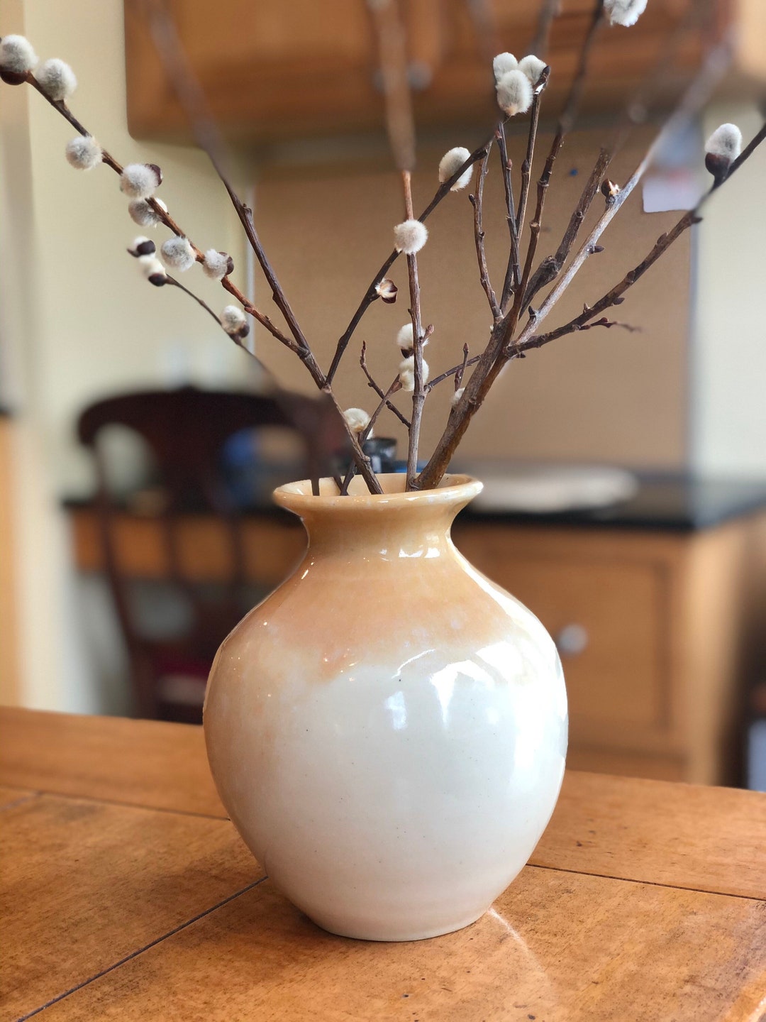Stoneware Ceramic Vase Hand Thrown - Etsy