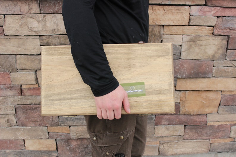 Double Sleeve Commander Deck Box Double Sleeved EDH Card Etsy