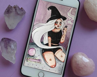 pix Aesthetic Witchy Phone Wallpaper witchy wallpaper etsy