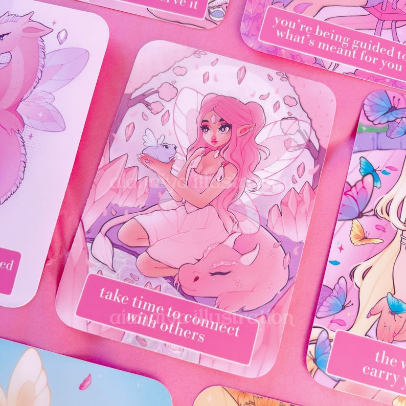 Fairy Messages Oracle Deck - Affirmation Cards, Oracle Deck, Oracle ...